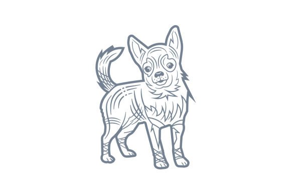 Chihuahua Dog Full Body