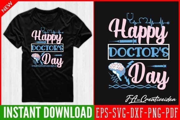 Happy-Doctor s-Day Svg T-shirt Design