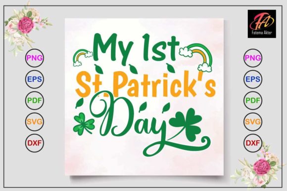 My-1st-St.-Patrick’s-Day Svg Design