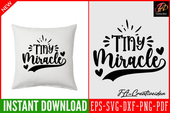 Tiny Miracle SVG Design